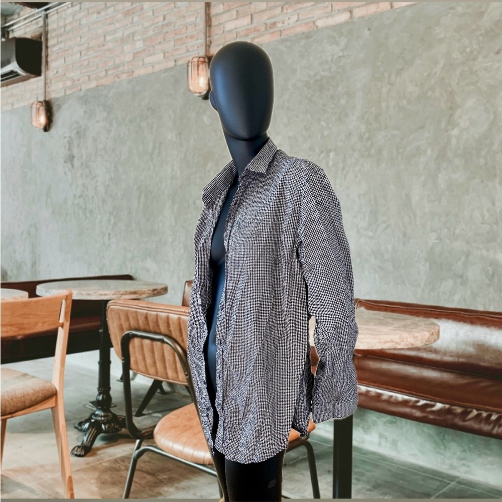Men’s Slim Fit Checkered Formal Shirt